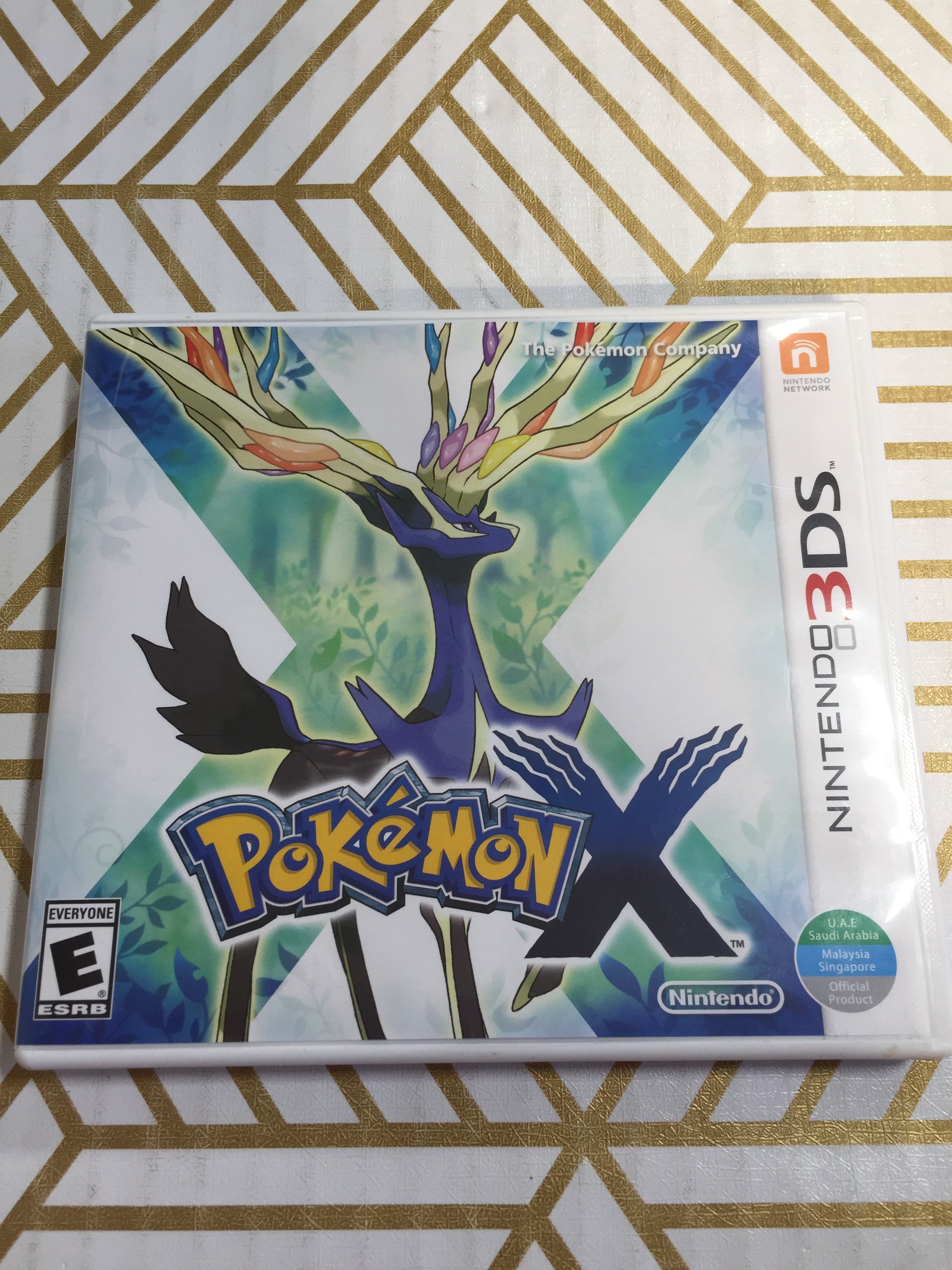 Pokémon X Nintendo 3 DS Game (7746659778798)